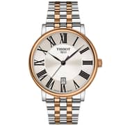 Tissot Carson Rose Gold/Silver Stainless Steel Men Watch T122.410.22.033.00