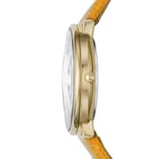 Fossil  Prismatic Galaxy  Yellow Leather Women Watch ES4728