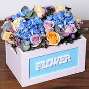 Roses & Hydrangea Arrangement