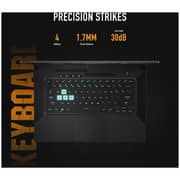 ASUS TUF Dash F15 (2021) Gaming Laptop - 11th Gen / Intel Core i5-11300H / 15.6inch FHD / 16GB RAM / 512GB SSD / 6GB NVIDIA GeForce RTX 3060 Graphics / Windows 11 Home / English & Arabic Keyboard / Grey / Middle East Version - [FX516PM-HN951W]