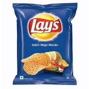 Lays Potato Chips, India's Magic Masala Pouch, 35 g (Pack of 12)