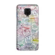 Macmerise Immigration Stamps Classic - Sleek Phone Case For Xiaomi Redmi Note 9 Pro Max Macmerise Immigration Stamps Classic - Sleek Phone Case For Xiaomi Redmi Note 9 Pro Max