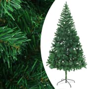 vidaXL Artificial Christmas Tree with Steel Stand 210 cm 910 Branches vidaXL Artificial Christmas Tree with Steel Stand 210 cm 910 Branches