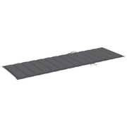 vidaXL Sun Lounger Cushion Anthracite 200x60x3 cm Fabric vidaXL Sun Lounger Cushion Anthracite 200x60x3 cm Fabric