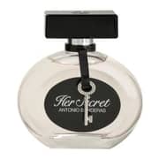 Antonio Banderas Her Secret Perfume For Women 80ml Eau de Toilette