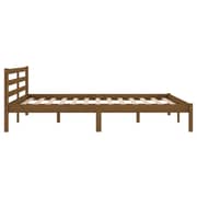 vidaXL Day Bed Solid Wood Pine 140x200 cm Double Honey Brown vidaXL Day Bed Solid Wood Pine 140x200 cm Double Honey Brown