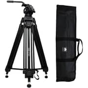Dmk Power-vt20 Video Tripod Aluminum 3 Stage With Fluid Video Head Dmk Power-vt20 Video Tripod Aluminum 3 Stage With Fluid Video Head