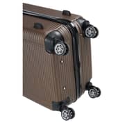 Senator ABS Spinner Trolley Luggage Bag Brown 20inch 9963-20_BRN