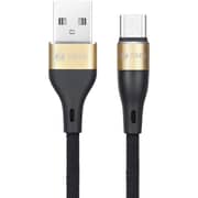 Zoook ARMOR SHIELD M100 USB Type-A To Micro USB Cable 1m Black