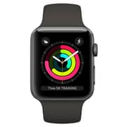 Apple Watch Series 3 GPS - 42mm Space Grey Aluminium Case with Grey Sport Band