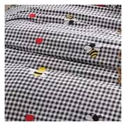 Double Size Bedding Set of 6 Pieces Bee Design