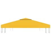 Vidaxl 2-tier Gazebo Top Cover 310 G/m² 3x3 M Yellow Vidaxl 2-tier Gazebo Top Cover 310 G/m² 3x3 M Yellow