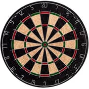 ULTIMAX Dart Board Set, 45cm Double Sided Dart Board Flocking Dart Board Including 6 Darts Excellent Indoor Game and Party Games Darts, Sports Gifts for Kids and Adults-Model No 1818B ULTIMAX Dart Board Set, 45cm Double Sided Dart Board Flocking Dart Board Including 6 Darts Excellent Indoor Game and Party Games Darts, Sports Gifts for Kids and Adults-Model No 1818B