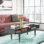 Asghar Furniture - Enzo Coffee Table - Grey Asghar Furniture - Enzo Coffee Table - Grey
