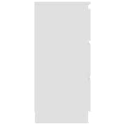 Vidaxl Sideboard White 60x35x76 Cm Engineered Wood Vidaxl Sideboard White 60x35x76 Cm Engineered Wood
