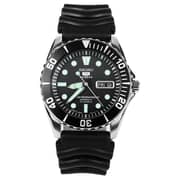 Seiko 5 Sports Automatic Black Dial Black Rubber Men's Watch Seiko 5 Sports Automatic Black Dial Black Rubber Men's Watch