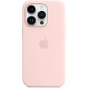 Apple iPhone 14 Pro Silicone Case Chalk Pink with MagSafe