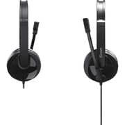 ISmart IC199 Wired Over Ear USB PC Headset Black ISmart IC199 Wired Over Ear USB PC Headset Black