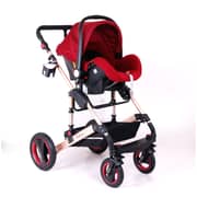 Belecoo Safety Car Seat with Stroller Adaptor - Red Belecoo Safety Car Seat with Stroller Adaptor - Red