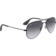 Rayban Pilot Black Sunglasses For Unisex RB3558 002/8G