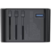 Choetech Travel Adapter Black