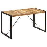 vidaXL Dining Table 140x70x75 cm Solid Mango Wood vidaXL Dining Table 140x70x75 cm Solid Mango Wood