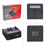 Dmk Power Dmk-dc03 Fast Dual Digital Battery Charger For Sony Np-f970 Np-f960 Np-f770 Np-f550 Np-f570 Np-f330 Fm50 Etc. Dmk Power Dmk-dc03 Fast Dual Digital Battery Charger For Sony Np-f970 Np-f960 Np-f770 Np-f550 Np-f570 Np-f330 Fm50 Etc.