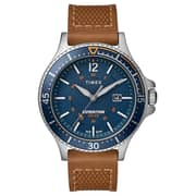 Timex TW4B15000 Ranger Solar Quartz Tan Leather Watch Men Timex TW4B15000 Ranger Solar Quartz Tan Leather Watch Men