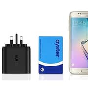 Aukey Dual Port Turbo Charger Black