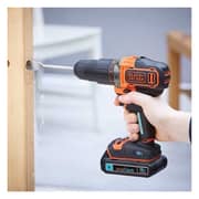 Black and Decker 18V Lithium-ion 2 Gear Smart Tech Hammer Drill BDCHD18KST-GB Black and Decker 18V Lithium-ion 2 Gear Smart Tech Hammer Drill BDCHD18KST-GB