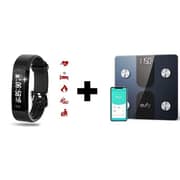 Riversong ACT HR Smart Band + Anker Eufy T9146 C1 Bt Smart Scale BD Riversong ACT HR Smart Band + Anker Eufy T9146 C1 Bt Smart Scale BD