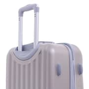 Para John ABS Luggage Travel Trolley With 4 Wheels 3pcs Set Golden