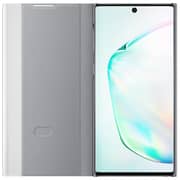 Samsung Clear View Cover Silver For Note 10 Plus