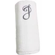 Personalized For You Cotton White J Embroidery Bath Towel 70*140 cm