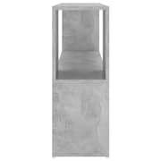 Vidaxl Book Cabinet Concrete Grey 100x24x63 Cm Engineered Wood Vidaxl Book Cabinet Concrete Grey 100x24x63 Cm Engineered Wood