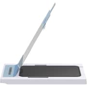 GoTo Tempered Glass Screen Protector for Apple iPhone 13/13 Pro, and Scratch Protection with Easy Install Tray