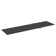 vidaXL Sun Lounger Cushion Anthracite 200x50x3 cm Fabric