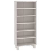 vidaXL CD Cabinet HAMAR White 45x18x100 cm Solid Wood Pine vidaXL CD Cabinet HAMAR White 45x18x100 cm Solid Wood Pine