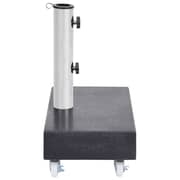Vidaxl Umbrella Base Black 45x25x8 Cm Granite Vidaxl Umbrella Base Black 45x25x8 Cm Granite