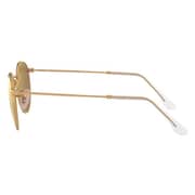 RayBan Round Gold Metallic Unisex Sunglasses