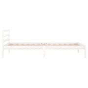 vidaXL Day Bed Solid Wood Pine 90x200 cm White vidaXL Day Bed Solid Wood Pine 90x200 cm White