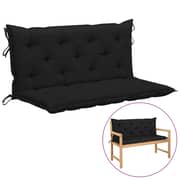 Vidaxl Cushion For Swing Chair Black 120 Cm Fabric Vidaxl Cushion For Swing Chair Black 120 Cm Fabric