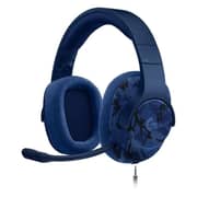 Logitech G433 7.1 Surround Sound Wired Gaming Headset Camouflage Blue - 981-000688