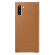 Samsung Note 10 Leather Cover - Brown