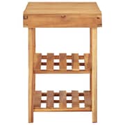 vidaXL Shoe Rack 90x32x46 cm Solid Acacia Wood vidaXL Shoe Rack 90x32x46 cm Solid Acacia Wood