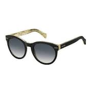 Tommy Hilfiger Black Acetate Women Sunglasses TH/1291/N/S/CHR/NS8529O