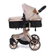 Teknum 3 IN 1 Luxury Pram Stroller Aimile Khakhi Teknum 3 IN 1 Luxury Pram Stroller Aimile Khakhi