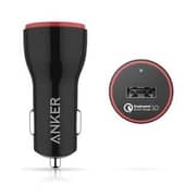 Anker Powerdrive+1 24W + USB Cable Black