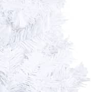 vidaXL Artificial Christmas Tree with Thick Branches White 150 cm PVC vidaXL Artificial Christmas Tree with Thick Branches White 150 cm PVC