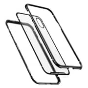 Baseus Magneite Hard Case For iPhone Xs Max Transparent/Black
